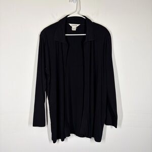 Misook Black Cardigan Size Medium